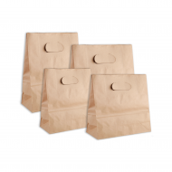 80G Cowhide Hollow Paper Bag  25pcs  pack
