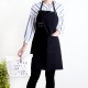 Custom apron printing Washed cotton and linen PU adjustable belt apron| Tricolor Custom apron printing Washed cotton and linen PU adjustable belt apron| Tricolor