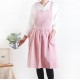 Customized Apron Printed Washed Cotton Hemp Hundred Fold Skirt Apron | Double Pocket | Tricolor Customized Apron Printed Washed Cotton Hemp Hundred Fold Skirt Apron | Double Pocket | Tricolor