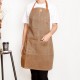 Custom apron printing Thick canvas artificial leather around the neck apron | Four colors Custom apron printing Thick canvas artificial leather around the neck apron | Four colors