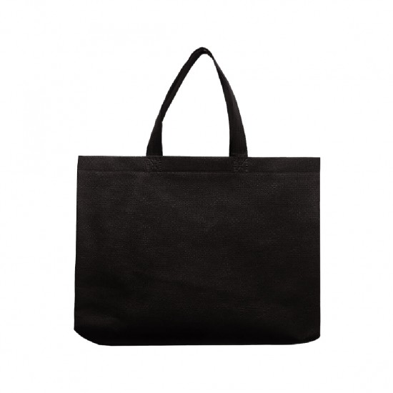 Pre-order | Hot-pressed non-woven horizontal bag with bottom and sides-size L