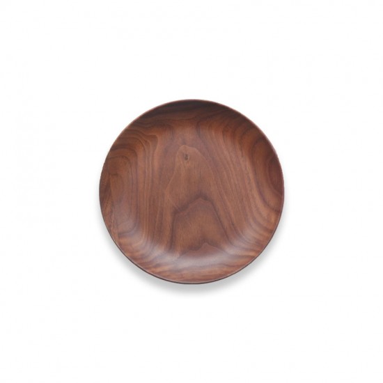 Wooden Products | Wooden Plate | Round Walnut Wooden Plate