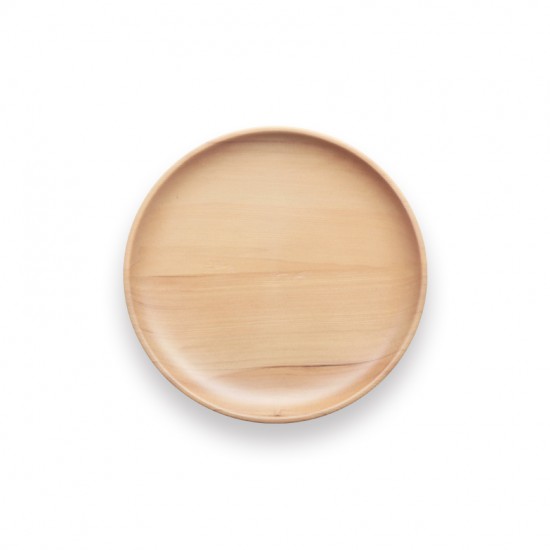 Wooden Products | Wooden Plate | Round Spruce Plate | Medium