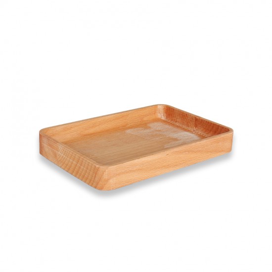 Wooden Products | Wooden Plate | Square Natural Wooden Plate | Small Size