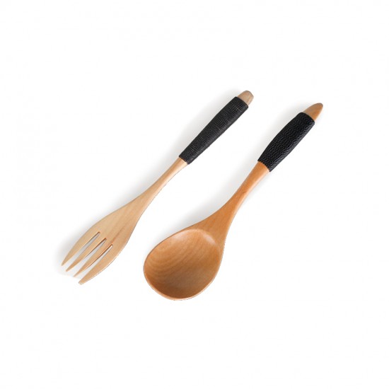Wooden Products | Wooden Spoon | Spoon Fork Set | Tie Rope