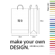 G1K thick paper bag | 24 color paper rope | 1000 minimum order G1K thick paper bag | 24 color paper rope | 1000 minimum order