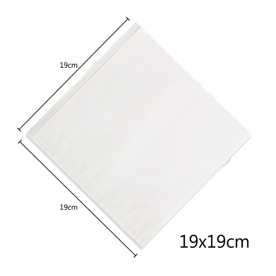 Blank oil-proof L-shaped bag 19x19cm  5000pcs